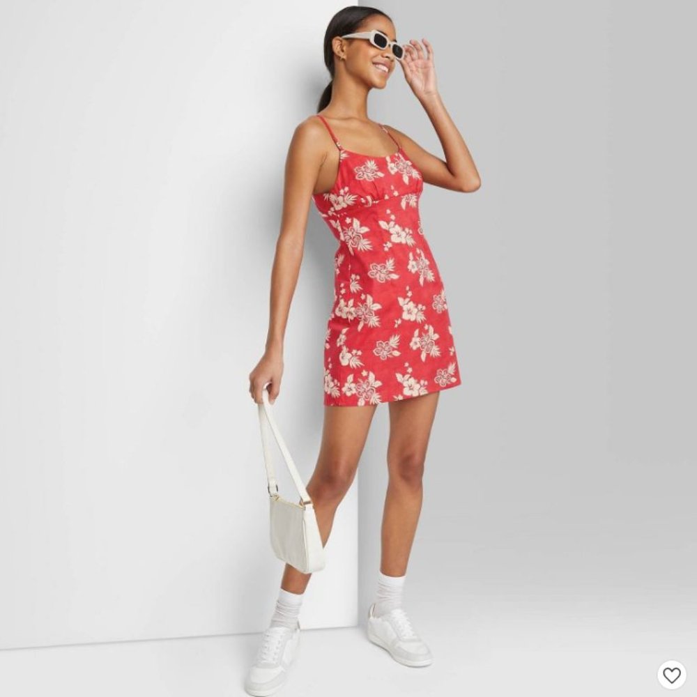 Women's Sleeveless Woven Bodycon Dress